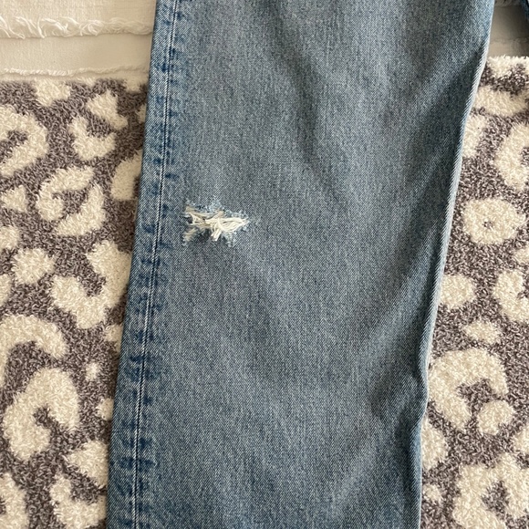 NWT Agolde 90’s Pinch Waist High Rise Jean in Abstract - 31 - Picture 6 of 12